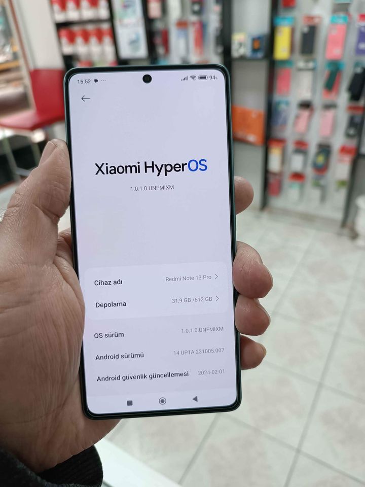 REDMİ NOTE 13 PRO 512 GB SIFIR ÜRÜN